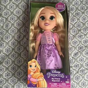 Disney Princess Rapunzel Doll in Purple Dress